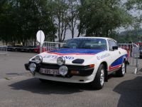 TR7 qui sort de resauration !!! Joli !