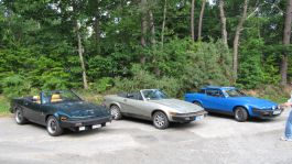 2 TR8 et 1 TR7