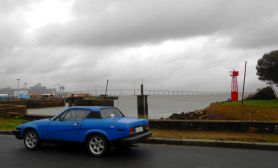 Quelle vue d&lsquo;ici ! Avec le pont de Saint Nazaire